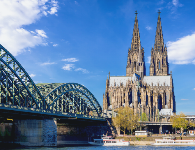 Blick auf den Kölner Dom