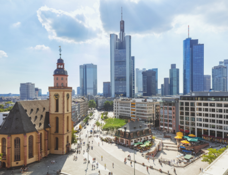 Skyline von Frankfurt