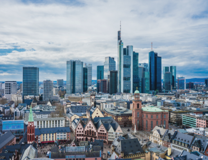 Skyline von Frankfurt